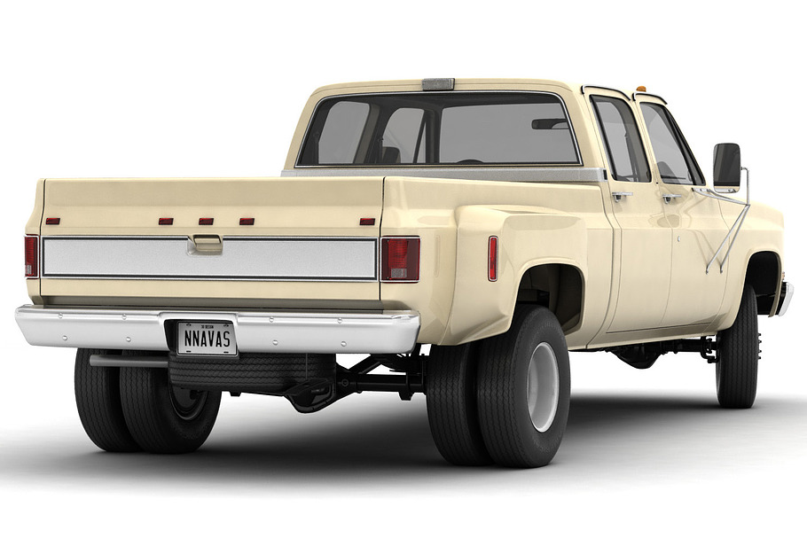 GENERIC 4WD DUALLY PICKUP TRUCK 6 in Vehicles - product preview 4