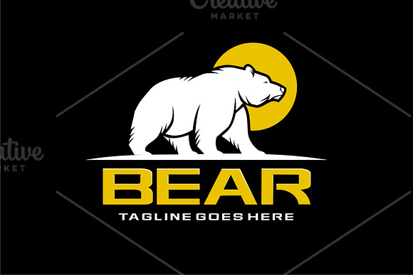 The Bear in Logo Templates - product preview 1