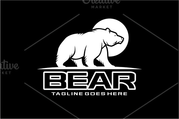 The Bear in Logo Templates - product preview 3