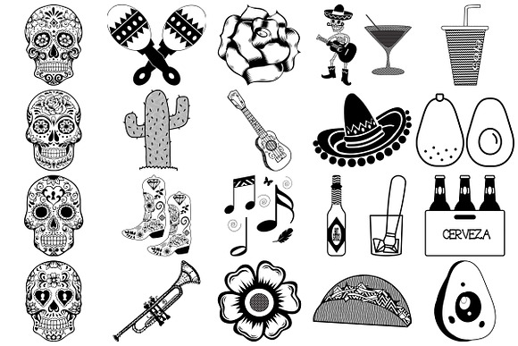 Mexican Fiesta(Cinco de Mayo) Vector in Illustrations - product preview 2