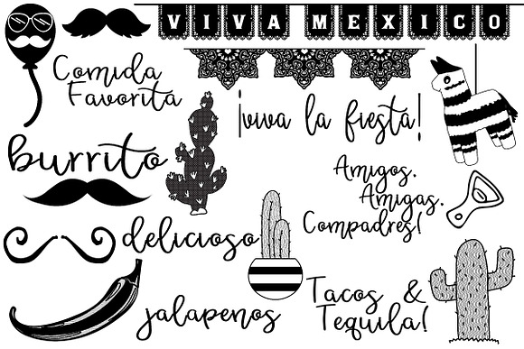 Mexican Fiesta(Cinco de Mayo) Vector in Illustrations - product preview 3
