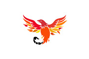 Phoenix With Scorpion Tail Icon
