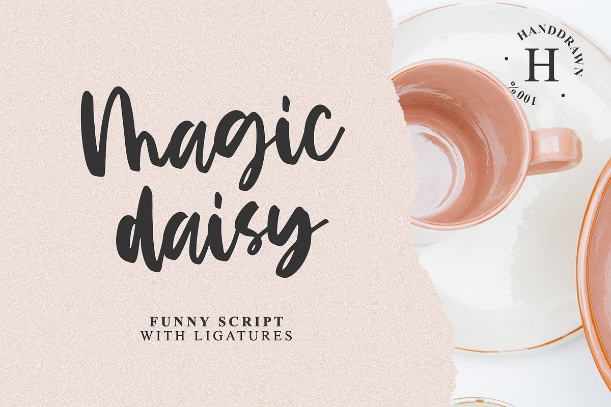 MAGIC DAISY SCRIPT in Script Fonts - product preview 8