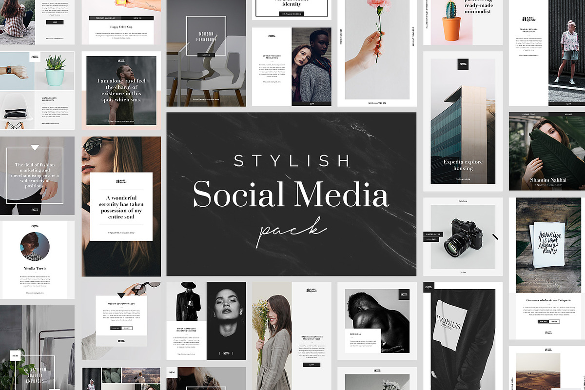 Best Social Media Bundle in Instagram Templates - product preview 8