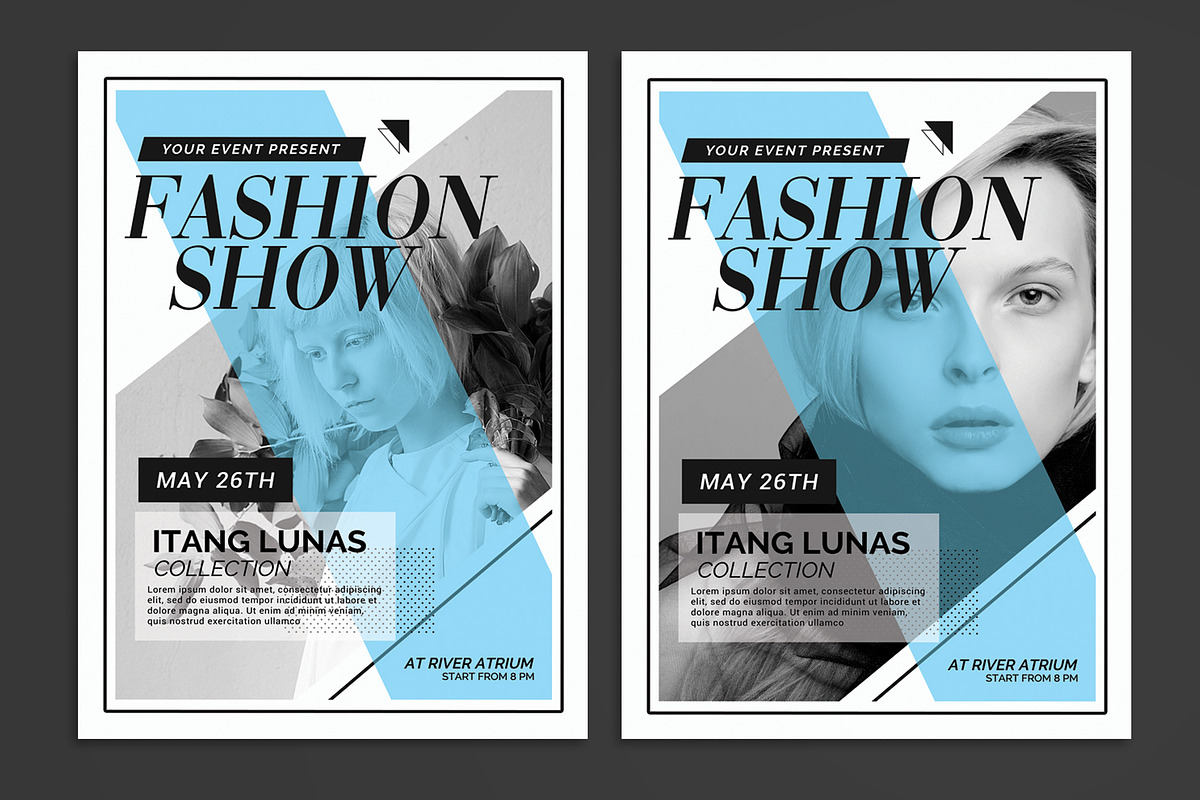 Fashion Show Flyer in Flyer Templates - product preview 8