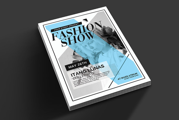 Fashion Show Flyer in Flyer Templates - product preview 1