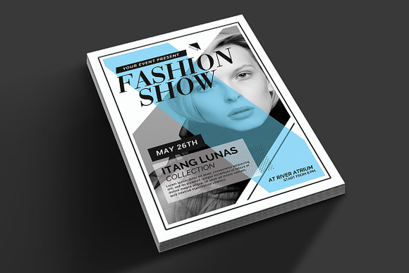 Fashion Show Flyer in Flyer Templates - product preview 2