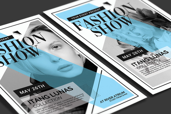 Fashion Show Flyer in Flyer Templates - product preview 3