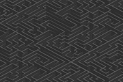 Dark gray complicated maze