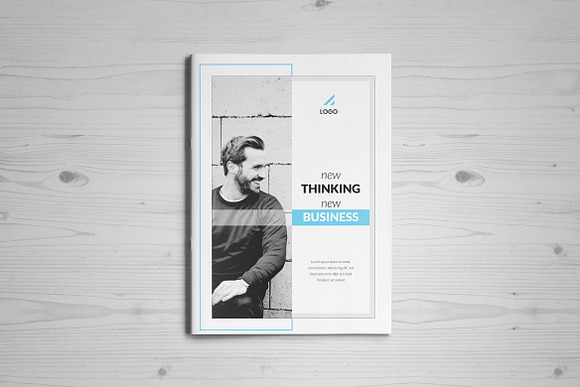 Minimal Business Brochure - 8 Pages in Brochure Templates - product preview 2