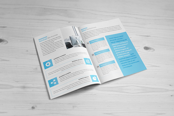 Minimal Business Brochure - 8 Pages in Brochure Templates - product preview 3