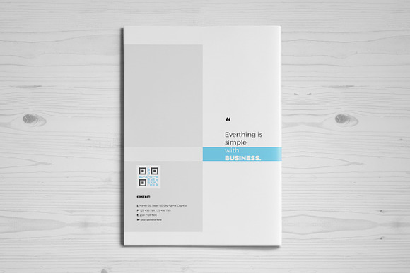 Minimal Business Brochure - 8 Pages in Brochure Templates - product preview 4