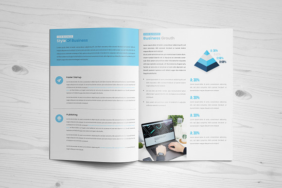 Minimal Business Brochure - 8 Pages in Brochure Templates - product preview 5
