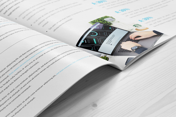 Minimal Business Brochure - 8 Pages in Brochure Templates - product preview 6