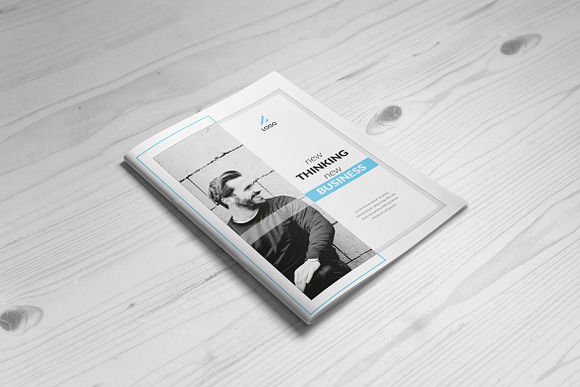 Minimal Business Brochure - 8 Pages in Brochure Templates - product preview 7
