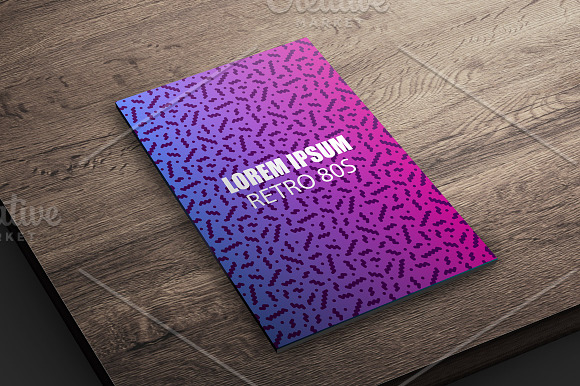 Trendy colorful gradient brochures in Patterns - product preview 1