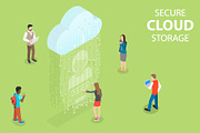 Secure cloud storage