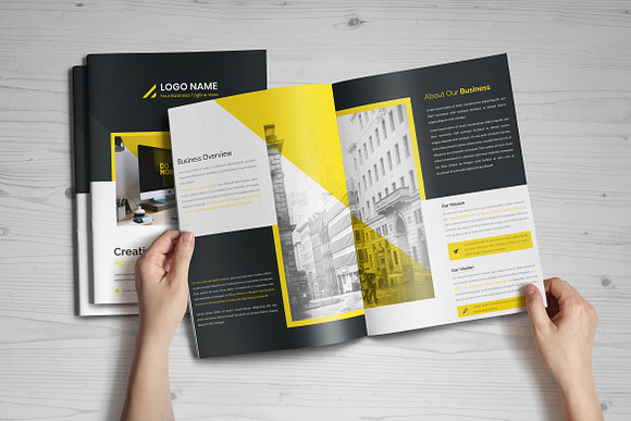 Creative Brochure Design - 8 Pages in Brochure Templates - product preview 1