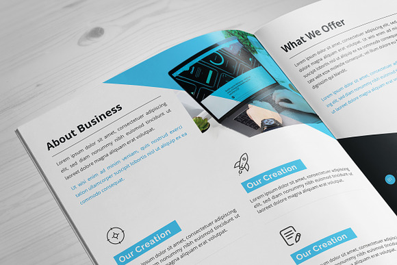 Business Brochure - 8 Pages in Brochure Templates - product preview 4