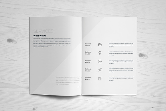 Creative Brochure Design 8 Pages in Brochure Templates - product preview 3