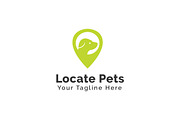 Locate Pets Logo Template