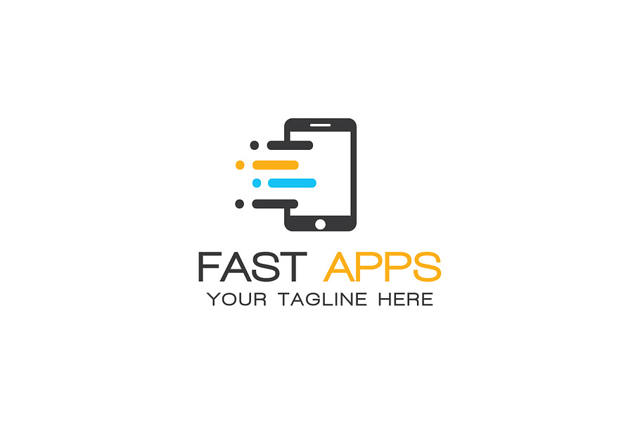 Fast Apps Logo Template in Logo Templates - product preview 8