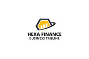Hexa Finance Logo Template