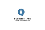 Business Talk Logo Template