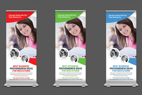 Corporate Business Rollup Banners