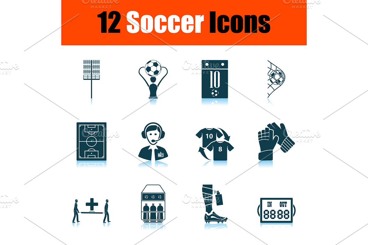 Soccer Icon Set in Icons - product preview 8