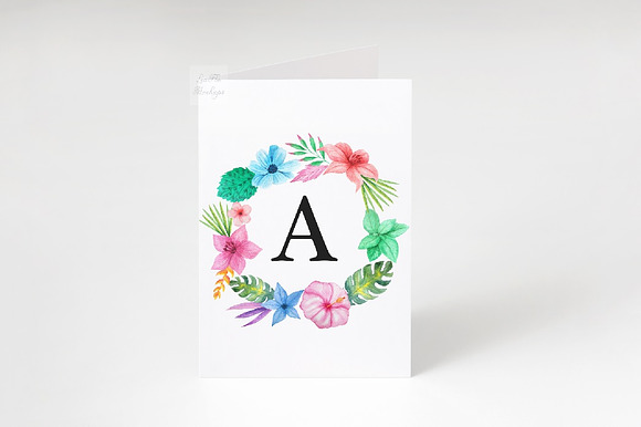 5x7" Greeting card mockup invitation in Print Mockups - product preview 2