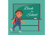 Back to School Banner with Text