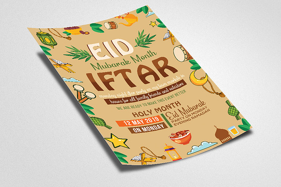 Ramadan Iftar Flyer Template in Flyer Templates - product preview 1