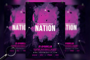 Fluorescent Nation | Flyer Template