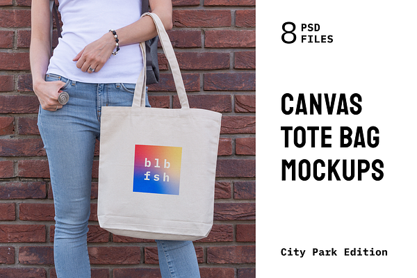Canvas Bag Mockups - City Park Ed.