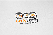 Geek Family - Logo Template