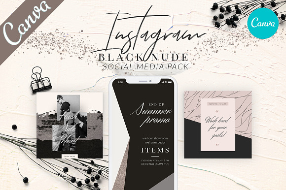 CANVA Bundle Social Media Pack in Instagram Templates - product preview 4