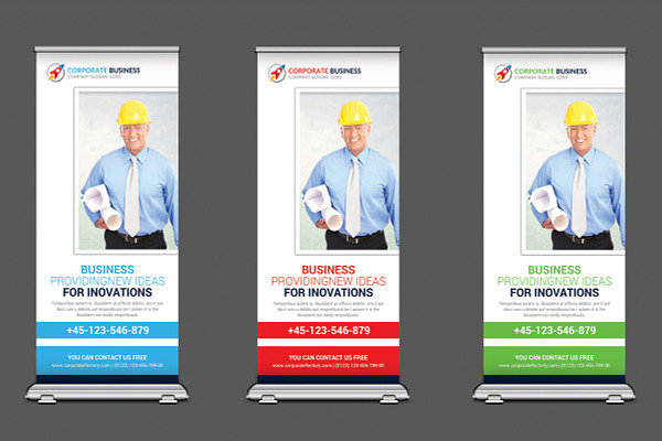 The Architect Rollup Banner Template