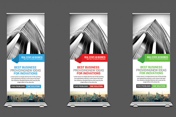 Corporate Roll-up Banners