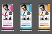 Blue Corporate Rollup Banners
