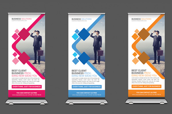 Renovation Roll-Up Banner Template
