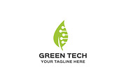 Green Tech Logo Template