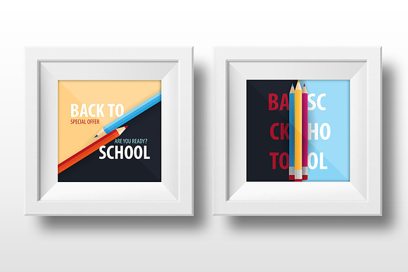 Back to School banners in Instagram Templates - product preview 4