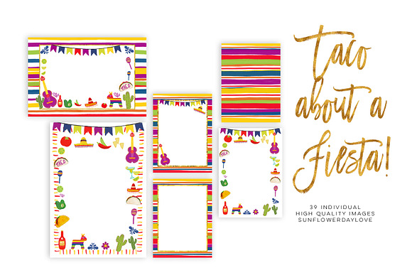 Taco about fiesta clipart in Illustrations - product preview 3