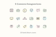 E-Commerce Minimal Instagram Icons