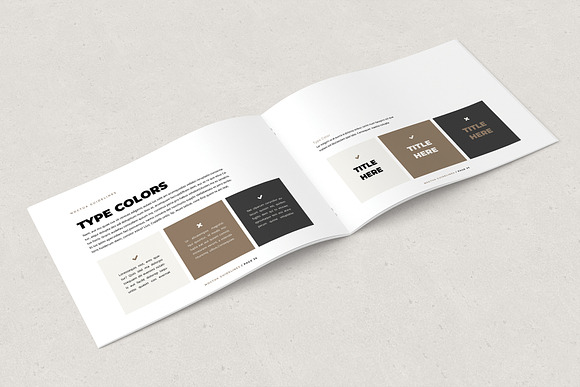 Noctua Brand Guidelines in Brochure Templates - product preview 2