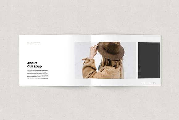 Noctua Brand Guidelines in Brochure Templates - product preview 3