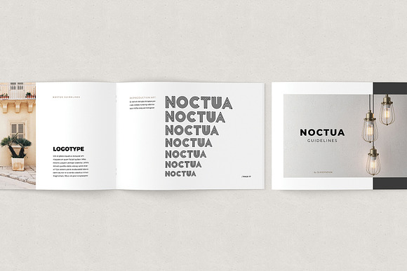 Noctua Brand Guidelines in Brochure Templates - product preview 6