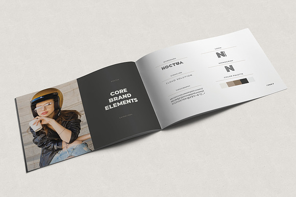 Noctua Brand Guidelines in Brochure Templates - product preview 13