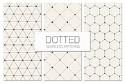 Dotted Seamless Patterns. Set 6